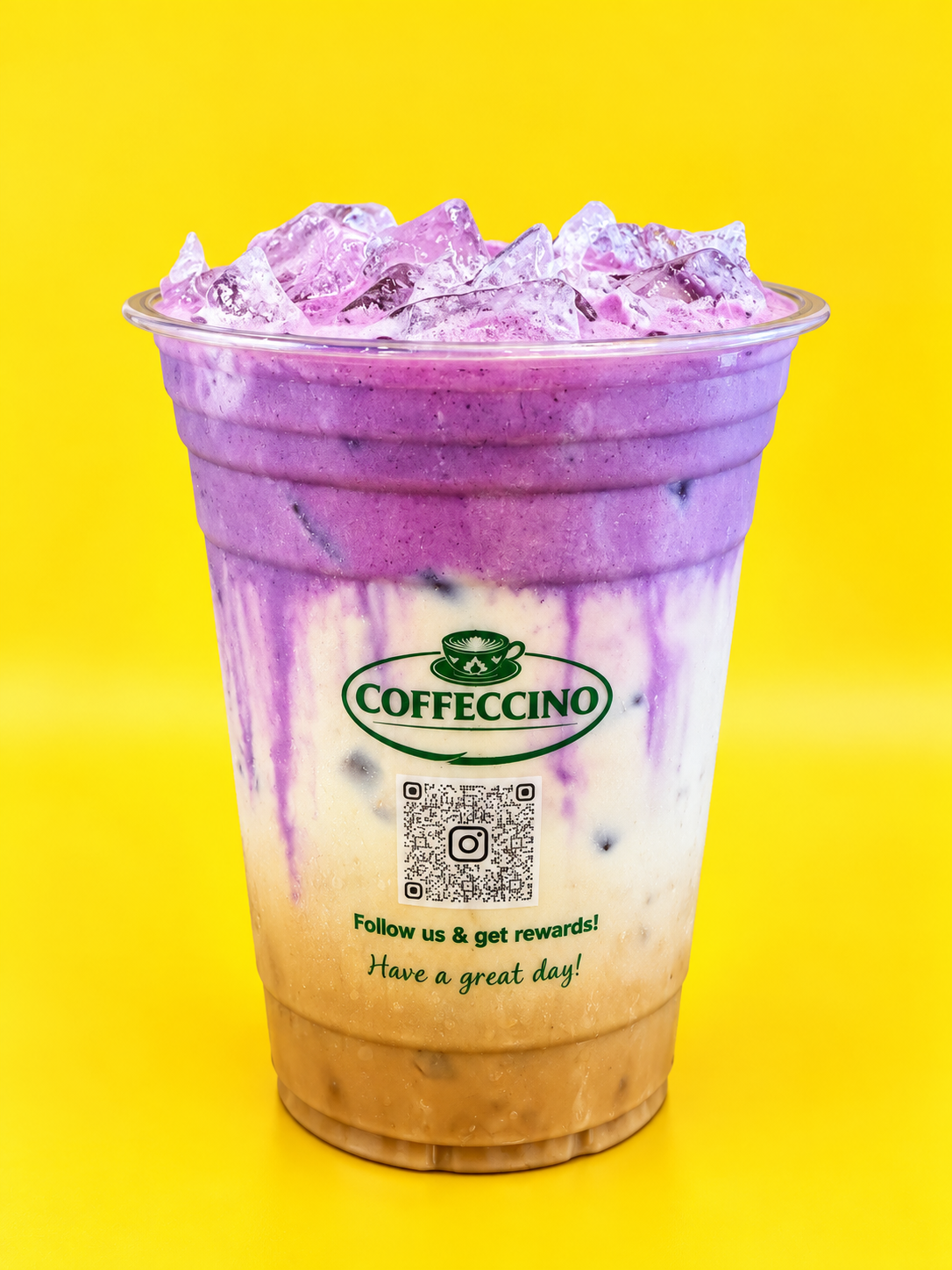 Iced Coffeeccino signature drink